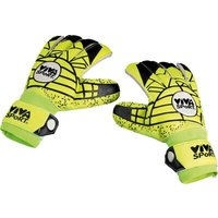 idee+spiel 737-20188 VIVA SPoRT Premium Torwart-Handschuhe - neon gelb Gr. 8 von VIVA SPORT BALLSPORT