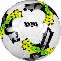 idee+spiel 708-20183 VIVA SPoRT Premium Soccer-Ball - grün/gelb von VIVA SPORT FUßBALL