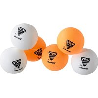 idee+spiel 744-25004 VIVA SPoRT Tischtennis-Bälle HOPPA powered by Schildkröt, 6 Stück von VIVA SPORT RÜCKSCHLAGSPIEL