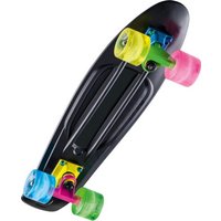 idee+spiel 732-00293 VIVA SPoRT Skateboard Fun - Neon mit Leuchtrollen von VIVASPORT