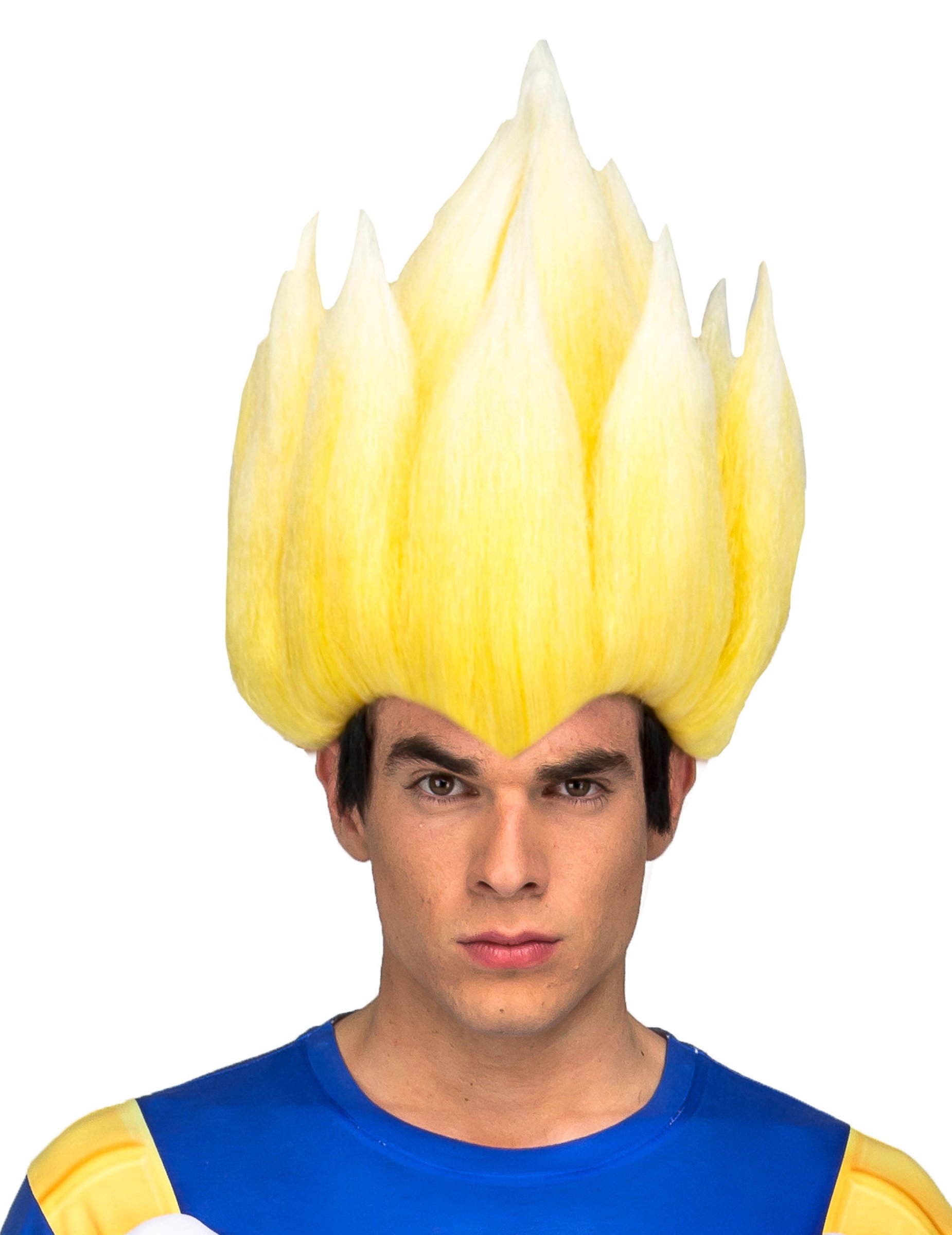 Dragon Ball-Perücke Super Saiyajin Vegeta von VIVING COSTUMES / JUINSA