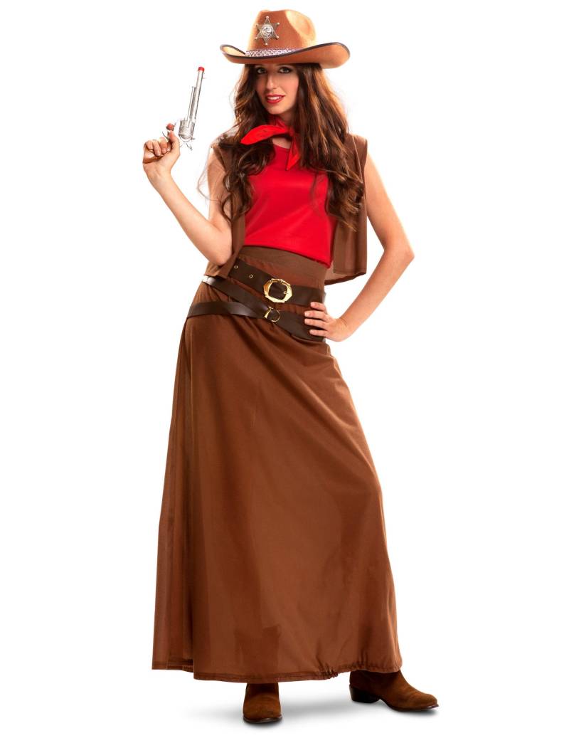 Kostüm Cowgirl für Damen von VIVING COSTUMES / JUINSA