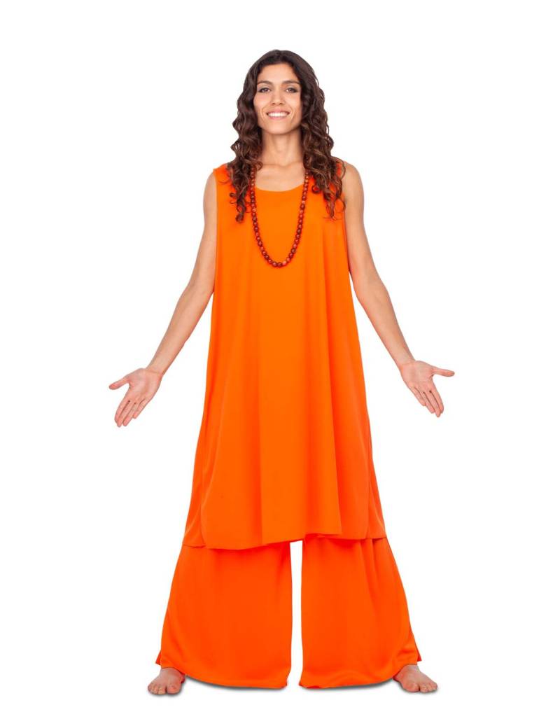 Religiöses Kostüm für Damen Faschingskostüm orange von VIVING COSTUMES / JUINSA