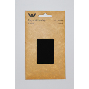 Reparaturpflaster Stretch Jersey Schwarz - 15 x 20 cm von VJ Green