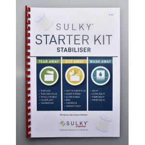 Sulky Starter-Kit Stabilisator Weiß/Transparent - 15 Stk von VJ Green