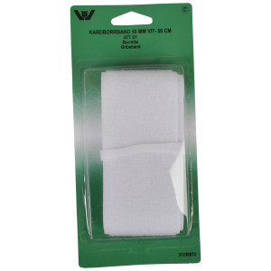 Velcro zum Aufnähen Weiß 50mm - 0,5m von VJ Green