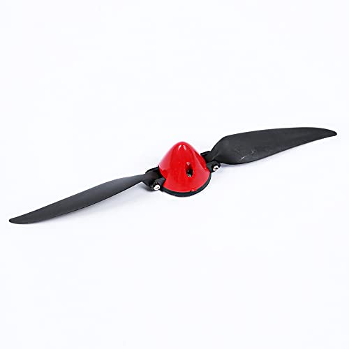 VLIZO 1 STÜCKE 10x6 1060 Faltpropeller Prop Faltbare Blattschraube Propeller Kunststoff Spinner for RC Segelflugzeug Quadcopter (Color : Hole Dia 3.17mm) von VLIZO