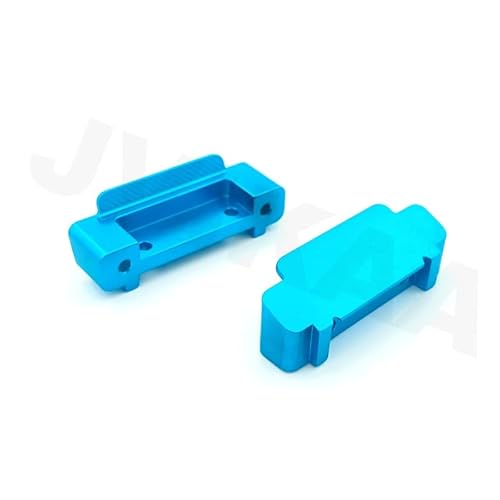 VLIZO Front Rear Bumper for 1/18 Rc Car Compatible with Wltoys A959-B A969-B A979-B Upgrade Spare Parts (2Pcs) (Color : Blauw) von VLIZO