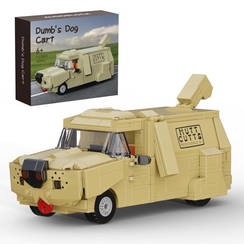 VLOTVFP Dumb's Auto-Bausteine-Set, Dumber City Van Auto für Kinder, Spielzeugfahrzeuge, Bauspielzeugmodell, kompatibel mit Lego, DIY-Van-Kit, Geschenk für Film-Fans, Erwachsene, Kinder, ab 6 Jahren von VLOTVFP