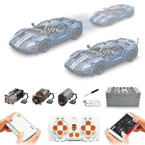 Technik Power Motoren Set für Lego 42154 Ford GT 2022 Auto-Modellbausatz(Nicht Enthalten Modell) von VLites