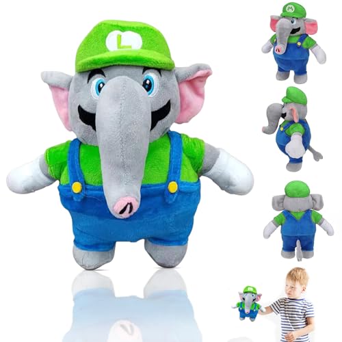 VOCDEMERI Cartoon Elefant Plüsch Spielzeug Elefant Plüschtier Cartoon Animation Plüschtier Cartoon Elephant Plüsch Puppe Spielzeug Magic Elephant Plüsch Cartoon Plüschfigur für Geschenke (29 * 27cm) von VOCDEMERI