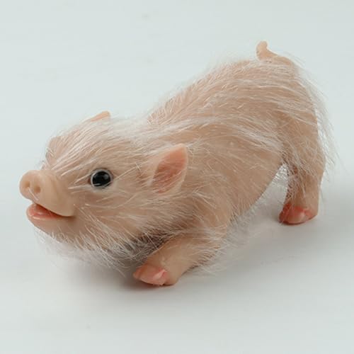 VOCUE Niedliches Schwein, neugeborene Ferkel, Baby-Schweinchen, Tiere, 12,7 cm, Spielzeug, Geburtstagsgeschenk für Mädchen, Tier-Mottoparty von VOCUE