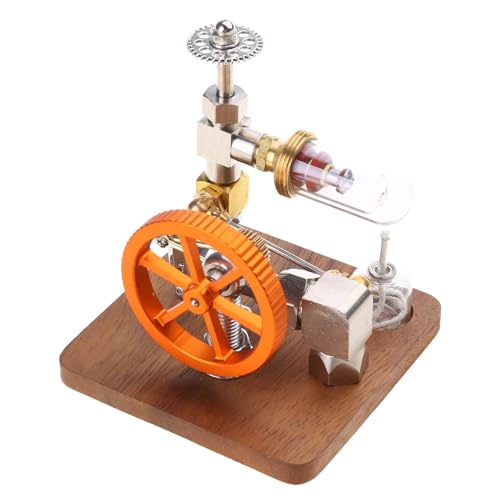 VOCUE Niedrigtemperatur-Stirlingmotor montierter Stromgenerator Wärmeexperimentiergerät Modell mit Schwungrad-Designs von VOCUE