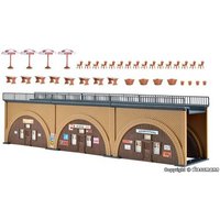 VOLLMER 44500 H0 Arkaden mit Bogeneinsatz, 3 Stück von VOLLMER