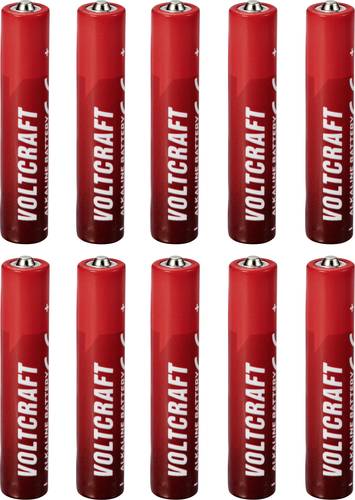 VOLTCRAFT VC-16108025 Mini (AAAA)-Batterie Mini (AAAA) Alkali-Mangan 1.5V 500 mAh 10St. von VOLTCRAFT