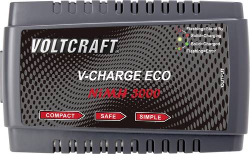 VOLTCRAFT V-Charge Eco NiMh 3000 Modellbau-Ladegerät 230V 3A NiMH, NiCd von VOLTCRAFT