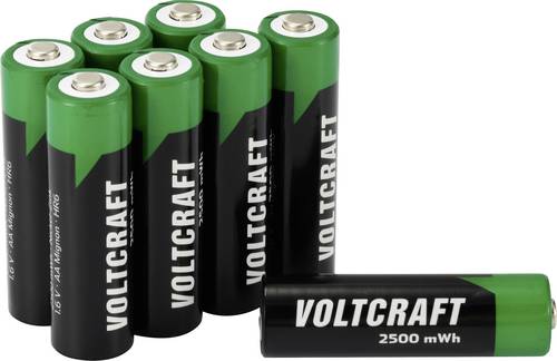 VOLTCRAFT VC-16044355 Mignon (AA)-Akku NiZn 1500 mAh 1.6V 8St. von VOLTCRAFT