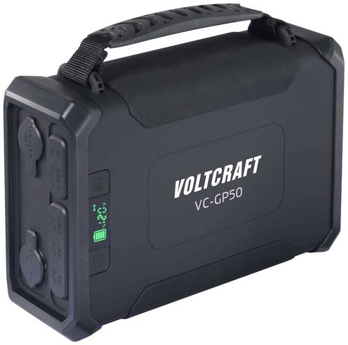 VOLTCRAFT VC-GP50 Powerbank 96000 mAh USB PD 2.0 LiFePO 4 Schwarz (matt) gleichzeitiges Laden und En von VOLTCRAFT