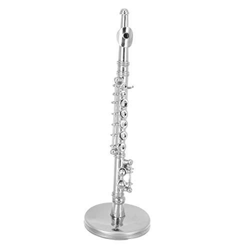 VOSAREA 1 Satz Flötenmodell Mini Flöteninstrument Mini Spielzeug Musikspielzeug Musikinstrumente Modell Miniatur Musikinstrument Modell Miniatur Mini Ornament von VOSAREA