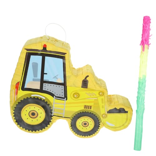 VOSAREA 1 Set Pinata Trucks Streiche Weihnachtsspiel Requisiten Einzigartige Partydekorationen Ornamente Partybedarf Geburtstagsspielzeug Partygeschenke Party Requisitenpapier von VOSAREA