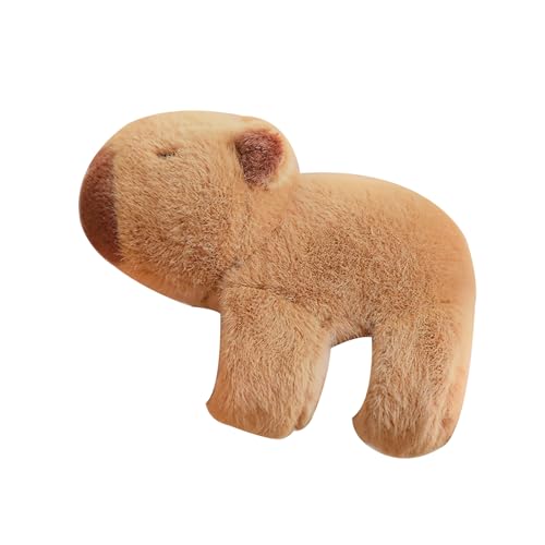 VOSSOT 20 cm Capybara Slap Snap, Simulation Capybara Plüschtier, Niedlichen Capybara Plüschtier, Capybara Schlagarmbänder, Puppe Plüschtiere Armband Geschenk Capybara, Capybara Geschenke für Kinder von VOSSOT