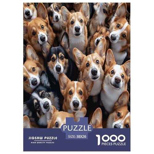 BAdler Dogs Puzzle 1000 Teile Schwer Puzzle Spielzeug Lernspiel Impossible Herausforderungsspielzeug Für Erwachsene Und Kinder Ab 14 Jahren 38x26cm/1000pcs BAdler Dogs Puzzle 1000 Teile Schwer Puzzle Spielzeug Lernspiel Impossible Herausforderungsspielzeug Für Erwachsene Und Kinder Ab 14 Jahren 38x26cm/1000pcs von VOXAVQRAN