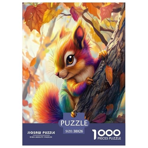 Eichhörnchen Puzzle 1000 Teile Schwer Puzzle Spielzeug Pädagogisches Spiel Impossible Herausforderungsspielzeug Für Erwachsene Kinder 38x26cm/1000pcs Eichhörnchen Puzzle 1000 Teile Schwer Puzzle Spielzeug Pädagogisches Spiel Impossible Herausforderungsspielzeug Für Erwachsene Kinder 38x26cm/1000pcs von VOXAVQRAN