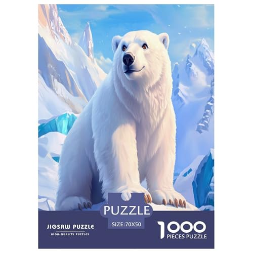 Eisbär Puzzles 1000 Teile Schwer Puzzle Spielzeug Lernspiel Impossible Herausforderungsspielzeug Für Erwachsene Kinder 70x50cm/1000pcs Eisbär Puzzles 1000 Teile Schwer Puzzle Spielzeug Lernspiel Impossible Herausforderungsspielzeug Für Erwachsene Kinder 70x50cm/1000pcs von VOXAVQRAN