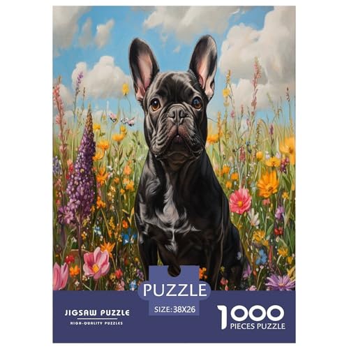 Französischer Bullhund Puzzles 1000 Teile Schwer Puzzle Spielzeug Pädagogisches Spiel Impossible Herausforderung Spielzeug Für Erwachsene Und Kinder Ab 14 Jahren 38x26cm/1000pcs Französischer Bullhund Puzzles 1000 Teile Schwer Puzzle Spielzeug Pädagogisches Spiel Impossible Herausforderung Spielzeug Für Erwachsene Und Kinder Ab 14 Jahren 38x26cm/1000pcs von VOXAVQRAN