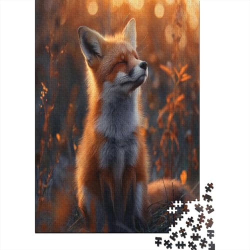 Fuchs Puzzle 1000 Teile Puzzle Für Erwachsene Und Kinder Ab 14 Jahren Puzzel 1000pcs (75x50cm) von VOXAVQRAN