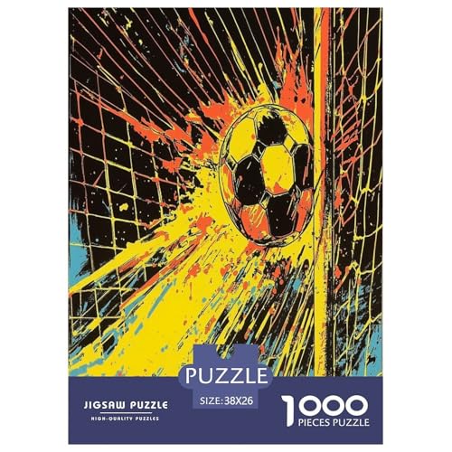 Fußball Puzzle 1000-teilige Schwer Puzzle Spielzeug Pädagogisches Spiel Impossible Herausforderungsspielzeug Für Erwachsene Kinder 38x26cm/1000pcs Fußball Puzzle 1000-teilige Schwer Puzzle Spielzeug Pädagogisches Spiel Impossible Herausforderungsspielzeug Für Erwachsene Kinder 38x26cm/1000pcs von VOXAVQRAN