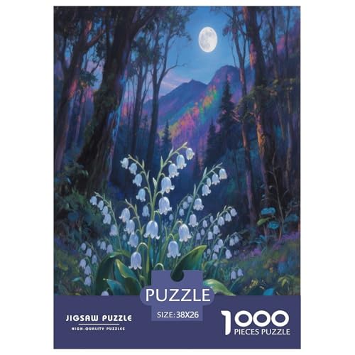 Lilie des Tals Puzzles 1000 Teile Schwer Puzzle Spielzeug Lernspiel Impossible Herausforderung Spielzeug Für Erwachsene Kinder 38x26cm/1000pcs Lilie des Tals Puzzles 1000 Teile Schwer Puzzle Spielzeug Lernspiel Impossible Herausforderung Spielzeug Für Erwachsene Kinder 38x26cm/1000pcs von VOXAVQRAN