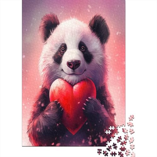 Panda Puzzle 1000 Teile,Puzzle Für Erwachsene, Impossible Puzzle, GesKükenlichkeitsspiel Für Die Ganze Familie,Puzzle Farbenfrohes,Puzzle-Geschenk,RaumdekoRatteion Puzzel 1000pcs (75x50cm) von VOXAVQRAN