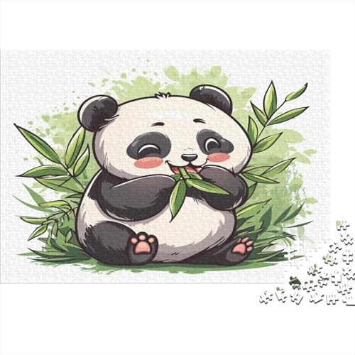 Panda Puzzle 1000 Teile Für Erwachsene Und Kinder Ab 14 Jahren Für Stressabbauer Puzzel 1000pcs (75x50cm) von VOXAVQRAN