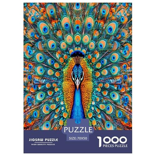 Pfauen Puzzles 1000 Teile Schwer Puzzle Spielzeug Lernspiel Impossible Herausforderungsspielzeug Für Erwachsene Und Kinder Ab 14 Jahren 70x50cm/1000pcs Pfauen Puzzles 1000 Teile Schwer Puzzle Spielzeug Lernspiel Impossible Herausforderungsspielzeug Für Erwachsene Und Kinder Ab 14 Jahren 70x50cm/1000pcs von VOXAVQRAN
