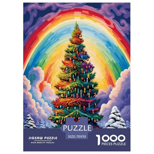 Regenbogen Puzzles 1000 Teile Schwer Puzzle Spielzeug Pädagogisches Spiel Impossible Herausforderungsspielzeug Für Erwachsene Und Kinder in Bewährter 70x50cm/1000pcs Regenbogen Puzzles 1000 Teile Schwer Puzzle Spielzeug Pädagogisches Spiel Impossible Herausforderungsspielzeug Für Erwachsene Und Kinder in Bewährter 70x50cm/1000pcs von VOXAVQRAN