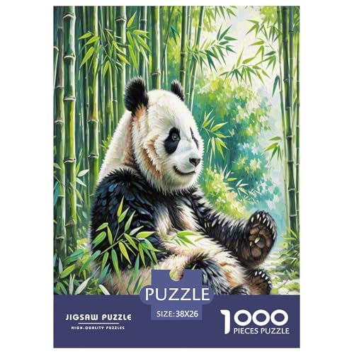 Riesenpanda Puzzle 1000 Teile Schwer Puzzle Spielzeug Pädagogisches Spiel Impossible Herausforderungsspielzeug Für Erwachsene Und Kinder Ab 12 Jahren 38x26cm/1000pcs Riesenpanda Puzzle 1000 Teile Schwer Puzzle Spielzeug Pädagogisches Spiel Impossible Herausforderungsspielzeug Für Erwachsene Und Kinder Ab 12 Jahren 38x26cm/1000pcs von VOXAVQRAN