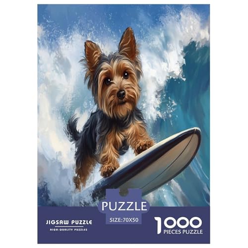 Yorkshire Terrier Puzzles 1000 Teile Schwer Puzzle Spielzeug Pädagogisches Spiel Impossible Herausforderung Spielzeug Für Erwachsene Und Kinder Ab 12 Jahren 70x50cm/1000pcs Yorkshire Terrier Puzzles 1000 Teile Schwer Puzzle Spielzeug Pädagogisches Spiel Impossible Herausforderung Spielzeug Für Erwachsene Und Kinder Ab 12 Jahren 70x50cm/1000pcs von VOXAVQRAN