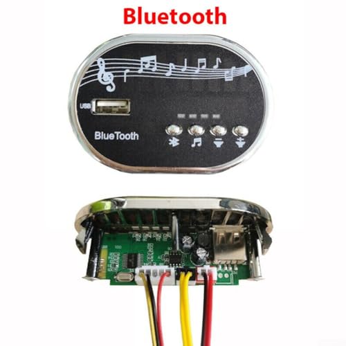 Kinderfahrzeug-Soundboard 12 V, inkl. USB-Anschluss und Batterieanzeige (Nr.6 12V) von VRTYVEYBB