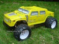 VRX Karosserie für Monster Truck 1/5 lackiert und komplett mit Aufklebern von VRX