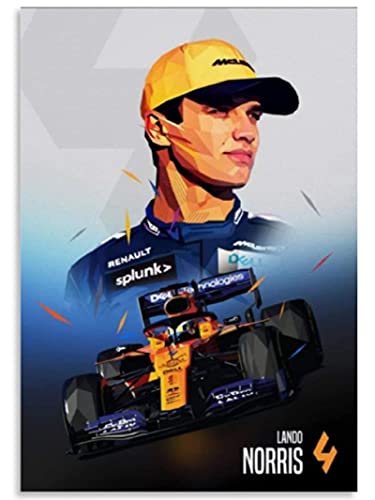 1000-teiliges Puzzle Lando Norris Poster Erwachsene Kinder Spielzeug Lernspiel 38x26CM von VRYOP