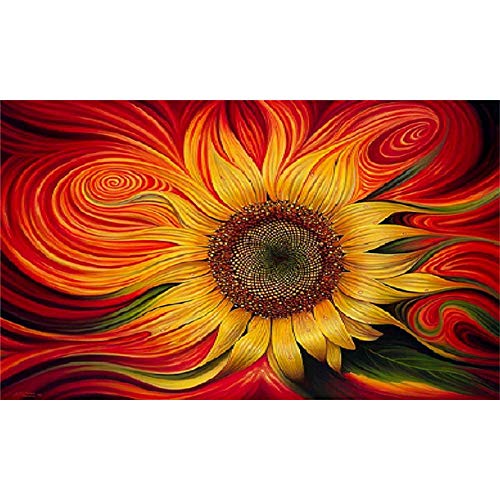 2000 Teile Sunflower-2 Puzzle Dekompression für Erwachsene, lustiges, modisches und kreatives Geschenk für Kinder (2000 Teile) 70x100CM von VRYOP