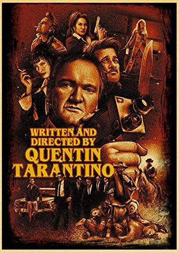 2000-teiliges Puzzle, Dekompressionspuzzle für Erwachsene, Spiele für Kinder, Lernspielzeug, Geschenk, Tarantino-Filmplakat 70 x 100 cm von VRYOP