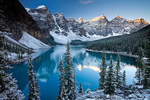 2000-teiliges Puzzle für Erwachsene und Kinder | Rocky Mountains, Moraine Lake, kanadische Landschaft (Serie 3) | Lustiges Puzzle für die ganze Familie, 70 x 100 cm von VRYOP