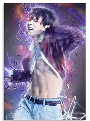 Holzpuzzle 1000 Teile Kpop BTS Jeon Jungkook Poster Erwachsene Kinderspielzeug Dekompressionsspiel 38x26CM von VRYOP