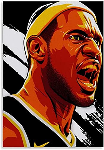 Jas Basketballstar-Poster, Papier-Puzzle, 1000 Teile, Kompressionsspielzeug für Erwachsene, 70 x 50 cm von VRYOP