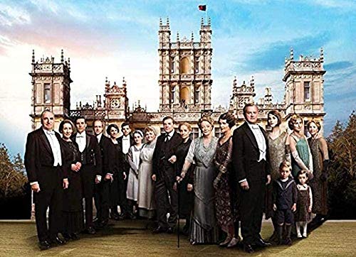 Klassisches Puzzle 1000 Teile Puzzle für Erwachsene, Puzzlespielzeug, Downton Abbey, Teenager-Puzzle, 52 x 38 cm von VRYOP