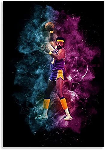 Papierpuzzle 1000 Teile Basketballstar Wilt Chamberlain Puzzles Lernspielzeug für Erwachsene Geburtstagsgeschenk 52x38CM von VRYOP