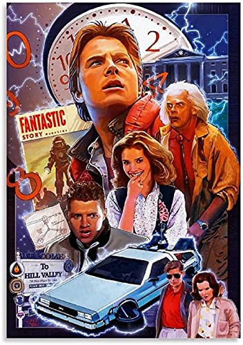 Puzzle 1000 Teile, Film „Zurück in die Zukunft“, Poster, Spielzeug für Erwachsene, Dekompressionsspiel, 70 x 50 cm von VRYOP