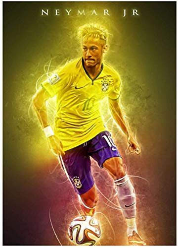 Puzzle 1000 Teile, inspirierende Erfolgsmotivation, Fußballposter für Papierspielzeug für Erwachsene, Dekompressionsspiel, 38 x 26 cm von VRYOP